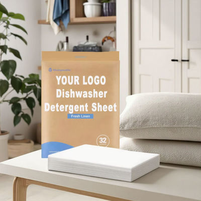 Konsantre Çevre Dostu Katı Çamaşır Deterjanı Yıkama Yaprakları