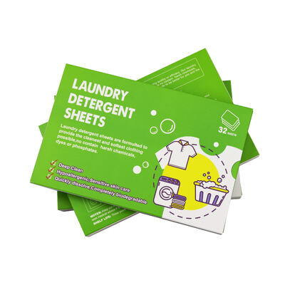 Parfümlü Çamaşır Deterjanı Yaprakları Yıkama Lavanta Çevre Dostu Çamaşır Deterjanı Yaprakları Ev Temizliği