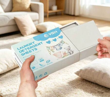 Güçlü Temizleme Gücüne ve Özelleştirilebilir Kokulara Sahip Eko-Dostu Çamaşır Deterjanı Yaprakları