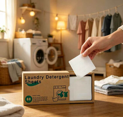Biyodegradable Skin Friendly Laundry Detergent Sheets (Biyodegradable Cilt Dostu Çamaşır Çamaşır Çamaşır Çamaşır Çamaşır Çamaşırları)