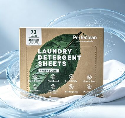 Sürdürülebilir bitki bazlı çamaşır deterjanları - Plastik atıkları azaltan tamamen biyolojik olarak ayrışan eko çamaşır şeritleri